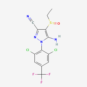 molecular formula C13H9Cl2F3N4OS B1671408 Ethiprole CAS No. 181587-01-9
