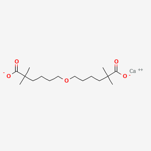 molecular formula C16H28CaO5 B1671422 Gemcabene calcium CAS No. 209789-08-2