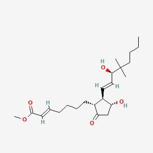 molecular formula C23H38O5 B1671425 杰美前列素 CAS No. 64318-79-2