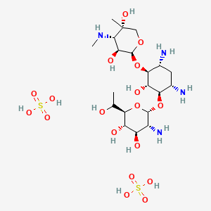 molecular formula C20H44N4O18S2 B1671431 G418 Disulfate CAS No. 108321-42-2