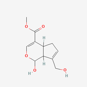 Methyl 1-hydroxy-7-(hydroxymethyl)-1,4a,5,7a-tetrahydrocyclopenta[c]pyran-4-carboxylate