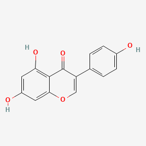 molecular formula C15H10O5 B1671435 根黄素 CAS No. 446-72-0
