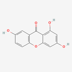molecular formula C13H8O5 B1671440 Gentisein CAS No. 529-49-7