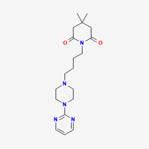 molecular formula C19H29N5O2 B1671445 Gepirone CAS No. 83928-76-1