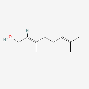 molecular formula C10H18O B1671447 香叶醇 CAS No. 106-24-1
