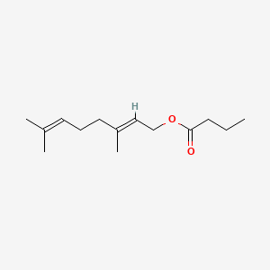 molecular formula C14H24O2 B1671448 Geranyl butyrate CAS No. 106-29-6