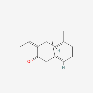 molecular formula C15H22O B1671451 Germacrone CAS No. 6902-91-6
