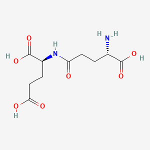 molecular formula C10H16N2O7 B1671460 γ-谷氨酰谷氨酸 CAS No. 1116-22-9