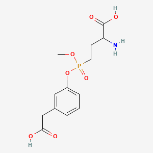 molecular formula C13H18NO7P B1671463 Ggstop CAS No. 926281-37-0