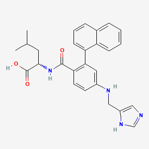molecular formula C27H28N4O3 B1671464 GGTI-2133 free base CAS No. 191102-79-1