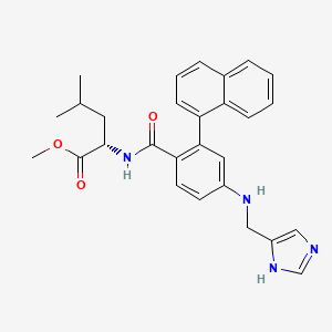 molecular formula C28H30N4O3 B1671465 Ggti 2147 CAS No. 191102-87-1