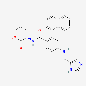 molecular formula C28H30N4O3 B1671465 Geranylgeranyl transferase inhibitor-2147 CAS No. 191102-87-1