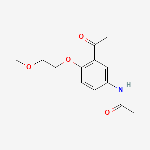 molecular formula C13H17NO4 B1671472 Giareg CAS No. 670-64-4