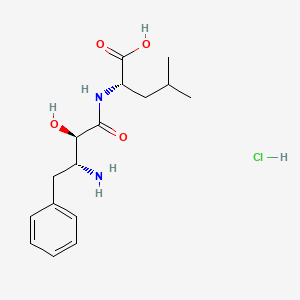 molecular formula C16H25ClN2O4 B1671480 Epibestatin hydrochloride CAS No. 100992-60-7
