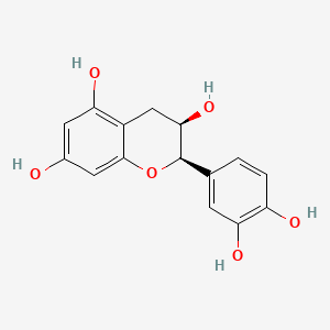 B1671481 (−)-Epicatechin CAS No. 490-46-0