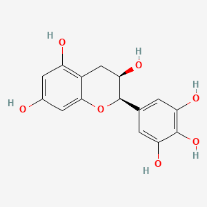 molecular formula C22H18O11 B1671488 Epigallocatechin CAS No. 970-74-1