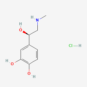 B1671499 Epinephrine hydrochloride CAS No. 55-31-2