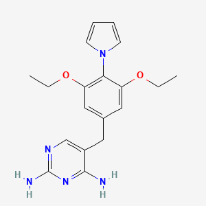 B1671504 Epiroprim CAS No. 73090-70-7