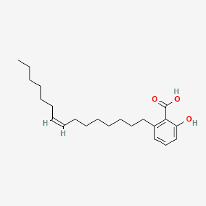 molecular formula C22H34O3 B1671511 Ginkgolic acid CAS No. 22910-60-7