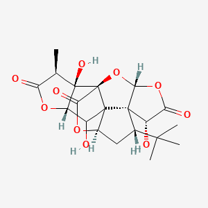 molecular formula C20H24O10 B1671513 Ginkgolide B CAS No. 15291-77-7