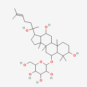 molecular formula C36H62O9 B1671527 人参皂苷Rh1 CAS No. 63223-86-9