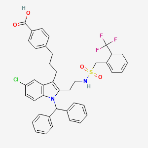 molecular formula C41H36ClF3N2O4S B1671530 Giripladib CAS No. 865200-20-0