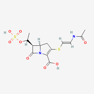 molecular formula C13H16N2O8S2 B1671534 Epithienamycin E CAS No. 79057-46-8