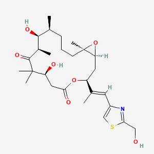 molecular formula C27H41NO7S B1671544 Epothilone F CAS No. 208518-52-9