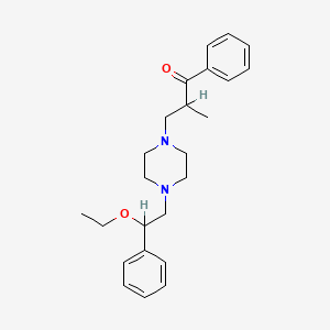 B1671549 Eprazinone CAS No. 10402-90-1