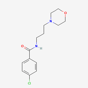 molecular formula C14H19ClN2O2 B1671552 Eprobemide CAS No. 87940-60-1