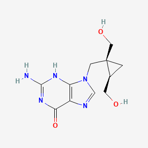 B1671553 Eprociclovir CAS No. 145512-85-2