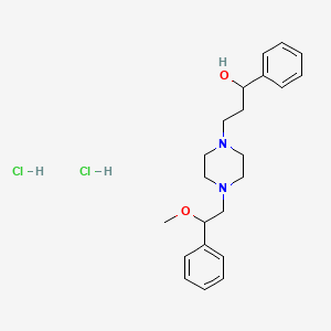 molecular formula C22H32Cl2N2O2 B1671558 Eprozinol dihydrochloride CAS No. 27588-43-8
