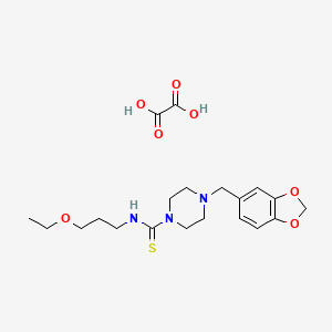 molecular formula C20H29N3O7S B1671565 GJ071 oxalate 