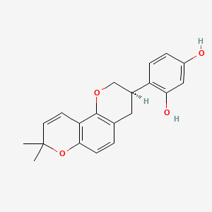 molecular formula C20H20O4 B1671572 Glabridin CAS No. 59870-68-7