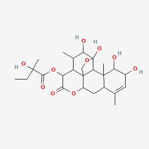 molecular formula C25H36O10 B1671576 Glaucarubin CAS No. 1448-23-3