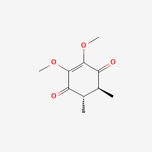 molecular formula C10H14O4 B1671587 神经胶质红蛋白 CAS No. 4373-40-4