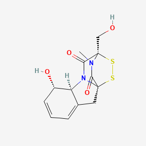 molecular formula C13H14N2O4S2 B1671588 Gliotoxin CAS No. 67-99-2