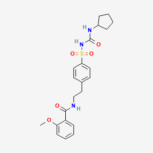 molecular formula C22H27N3O5S B1671589 Glisentide CAS No. 32797-92-5