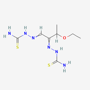 molecular formula C8H16N6OS2 B1671597 Gloxazon CAS No. 2507-91-7