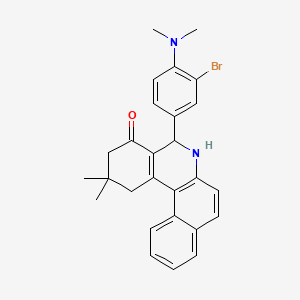 molecular formula C27H27BrN2O B1671598 Glutaminase C-IN-1 CAS No. 311795-38-7
