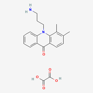 molecular formula C22H24N2O5 B1671605 ER-27319 maleate 