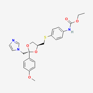 molecular formula C24H27N3O5S B1671609 Erbulozole CAS No. 124784-31-2