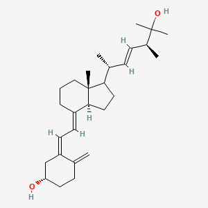 molecular formula C28H44O2 B1671610 Ercalcidiol CAS No. 21343-40-8