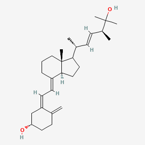 molecular formula C28H44O2 B1671610 25-Hydroxyvitamin D2 CAS No. 21343-40-8