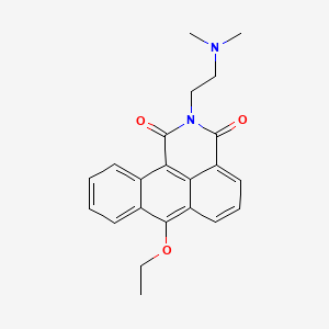 molecular formula C22H22N2O3 B1671618 Ethonafide CAS No. 175293-23-9