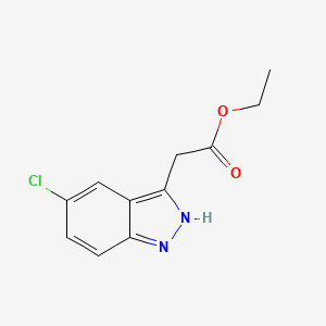 molecular formula C11H11ClN2O2 B1671628 Ethychlozate CAS No. 27512-72-7