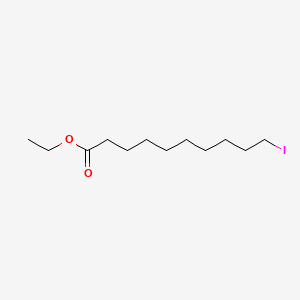 molecular formula C12H23IO2 B1671629 ethyl 10-iododecanoate CAS No. 80658-48-6