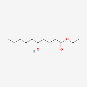 molecular formula C12H24O3 B1671634 Ethyl 5-hydroxydecanoate CAS No. 75587-06-3