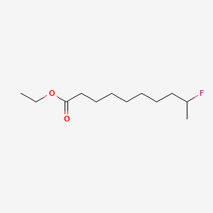 molecular formula C12H23FO2 B1671636 Ethyl 9-fluorodecanoate CAS No. 63977-32-2