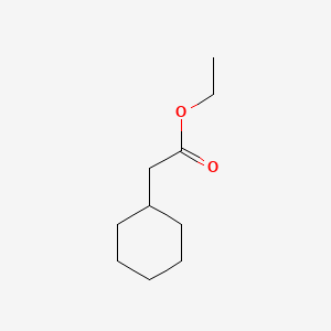 molecular formula C10H18O2 B1671641 Ethyl cyclohexylacetate CAS No. 5452-75-5